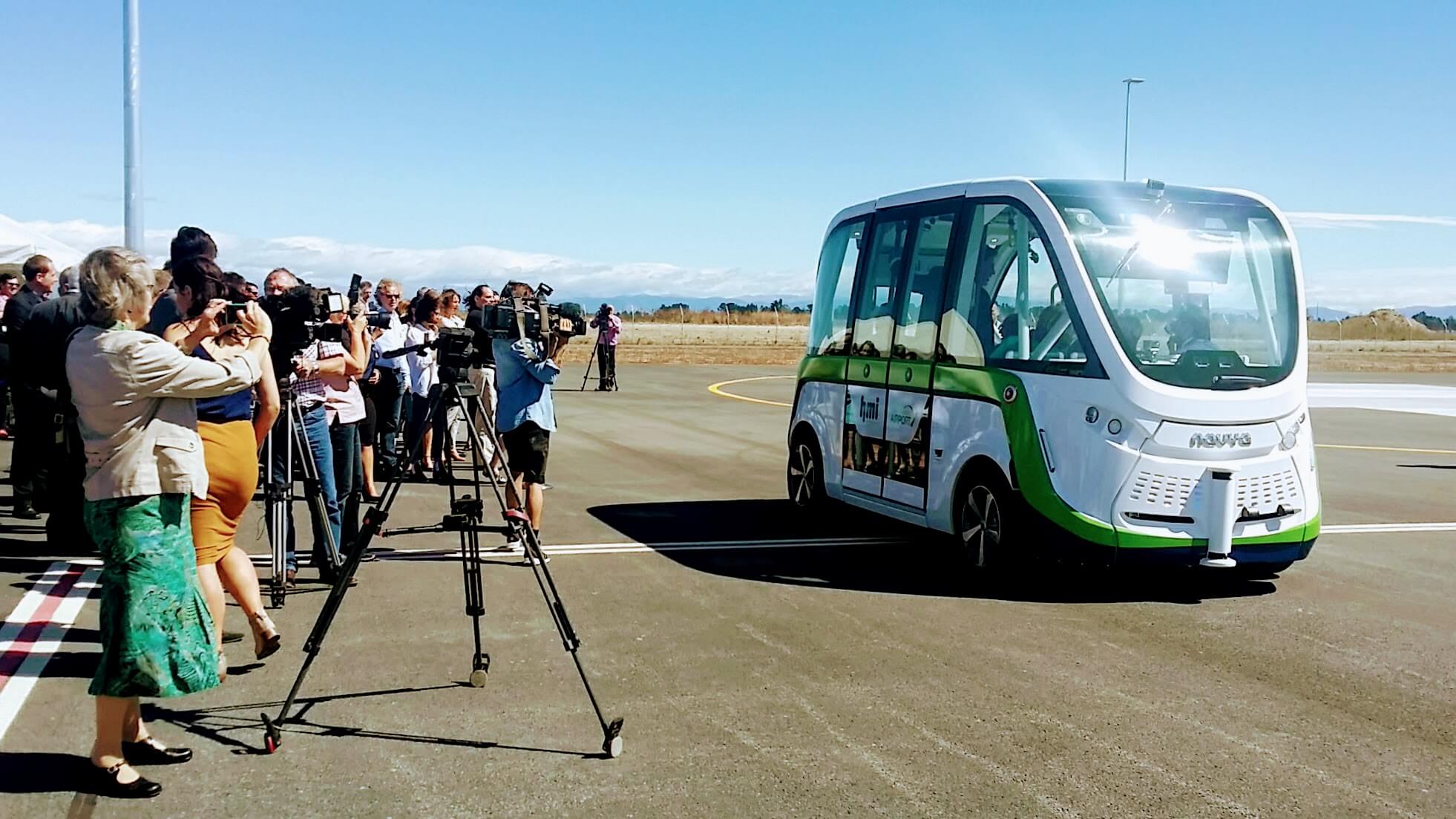 Autonomous Vehicle trial launched in New Zealand by HMI Technologies